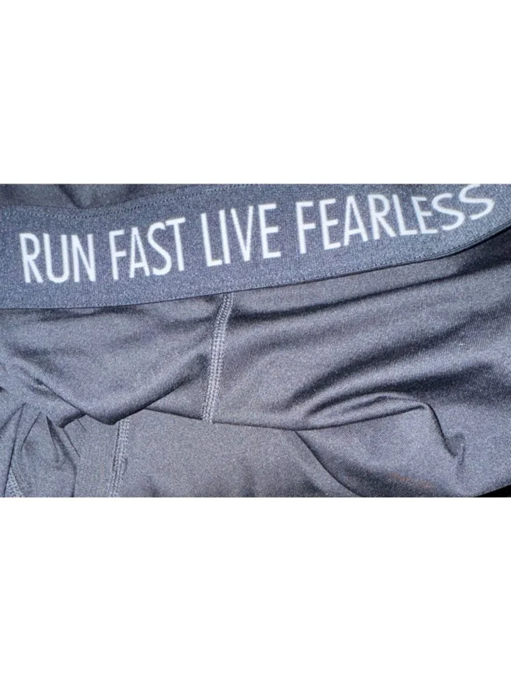 Nike Dri-Fit Black Activewear Leggings L Polyester/Spandex Mesh Panels Womens - Picture 3 of 12